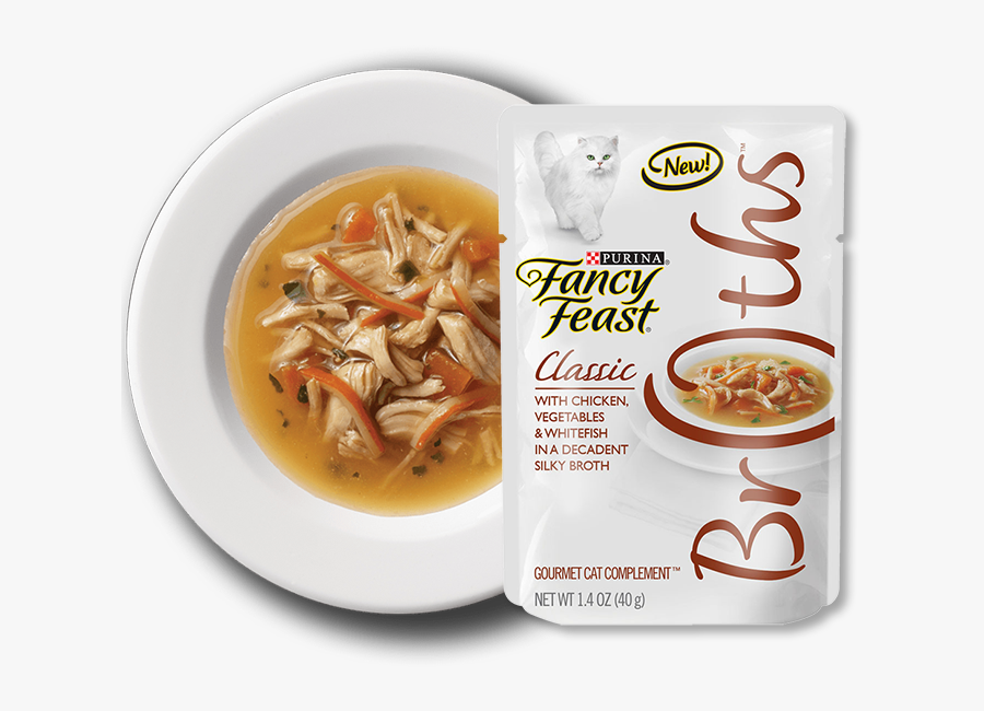 Transparent Family Feast Clipart - Fancy Feast Broths, Transparent Clipart