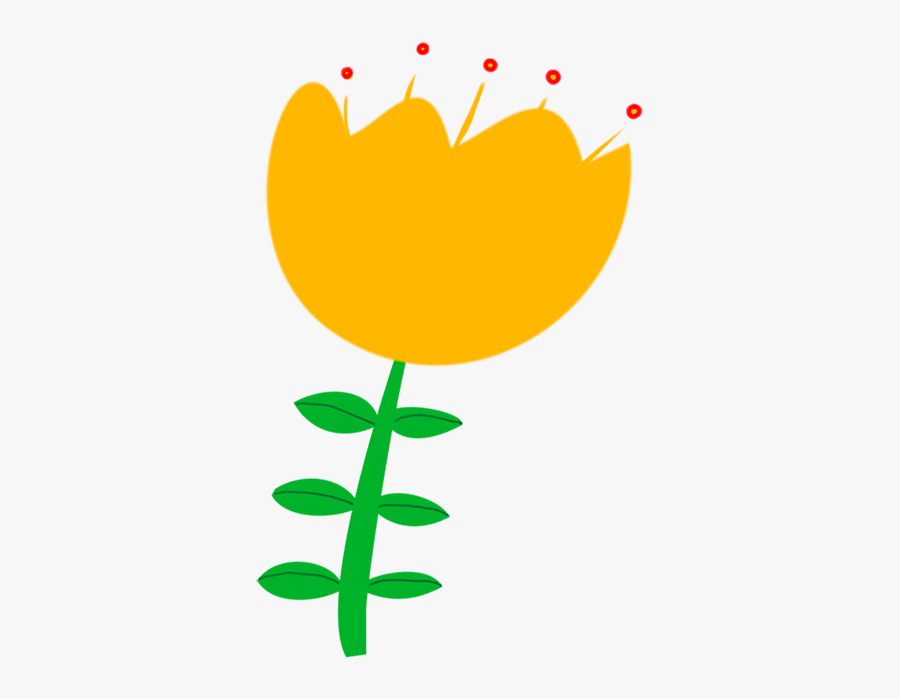 Cute Decorative Flower Drawing, Transparent Clipart