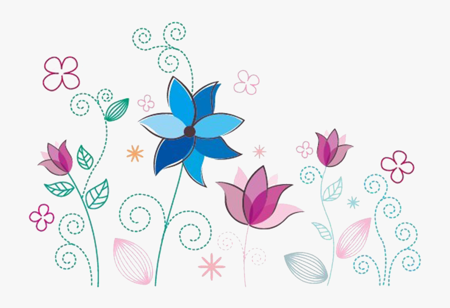 Flower Borders And Frames Clipart, Transparent Clipart