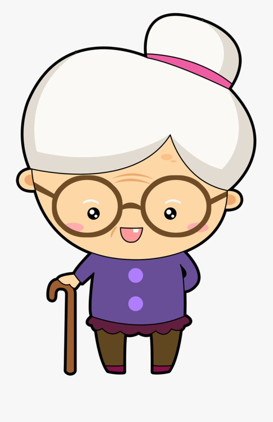 Transparent Storms Clipart - Grandmother Png, Transparent Clipart