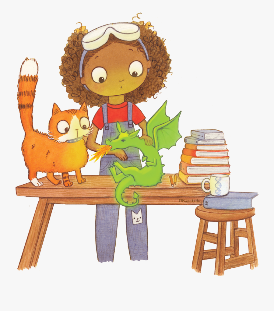 Transparent Science Observation Clipart - Zoey And Sassafras Dragons And Marshmallows, Transparent Clipart