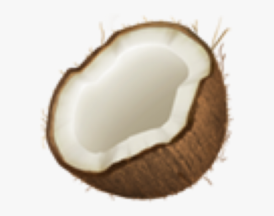 Coconut Emoji Apple Clipart , Png Download - Coconut Emoji Png, Transparent Clipart