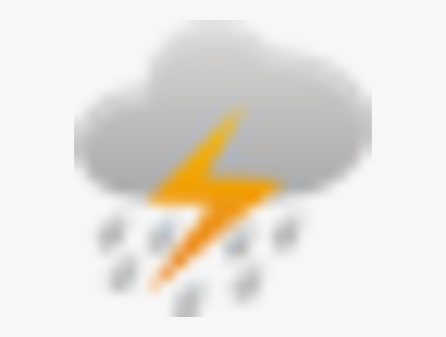 Rain Icon, Transparent Clipart