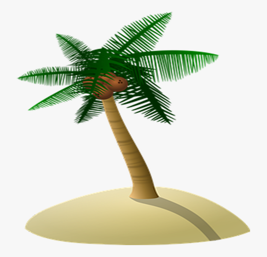 Arecaceae Coconut Tree Island Free Download Png Hq - Gambar Pohon Kelapa Kartun, Transparent Clipart