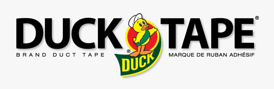 Duck Tape Brand Logo, Transparent Clipart
