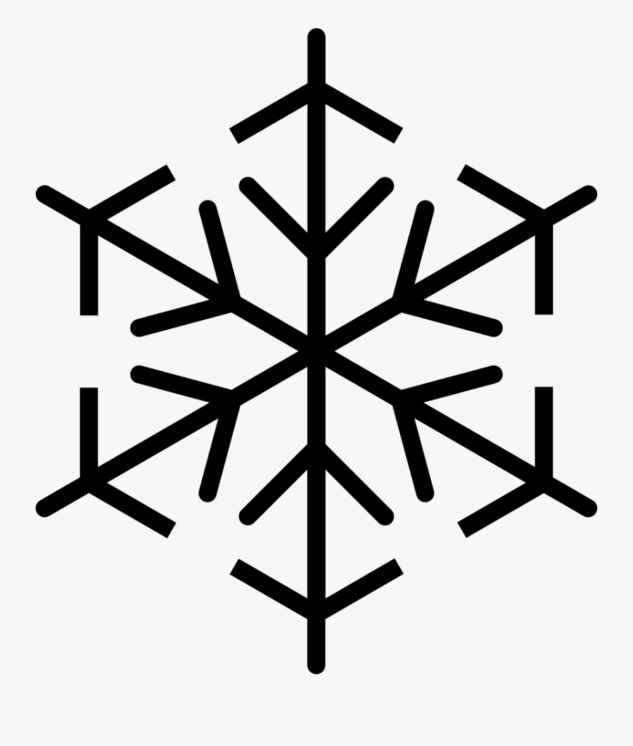 Snowflake - Transparent Snow Icon, Transparent Clipart