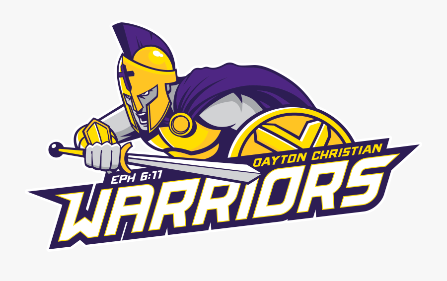 Dayton Christian Warriors - Dayton Christian High School, Transparent Clipart