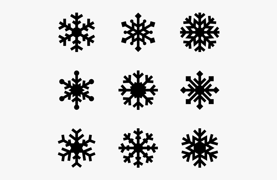 Snowflakes - Snowflakes Icons, Transparent Clipart