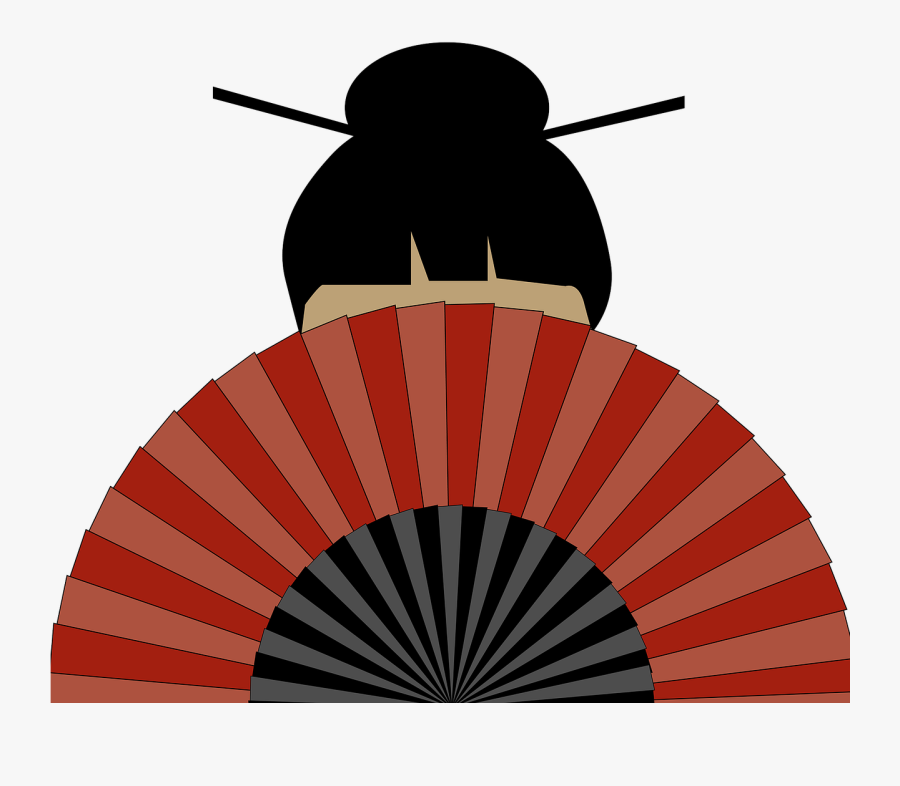 Geisha Geisha Girl Japanese - Nadja Minimalistic Summer I Art Print, Transparent Clipart