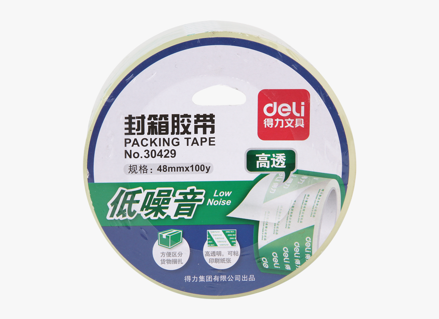Adhesive Tape - Deli Stationery, Transparent Clipart