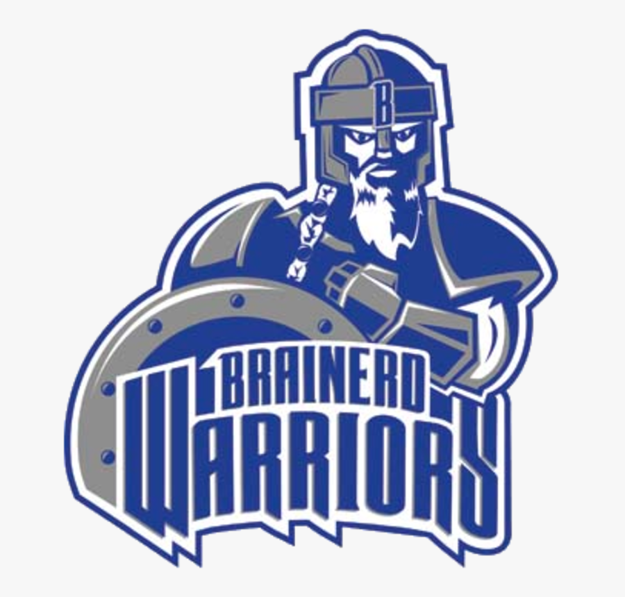 The Sauk Rapids-rice Storm Defeat The Brainerd Warriors - Brainerd Warrior Football Logo, Transparent Clipart