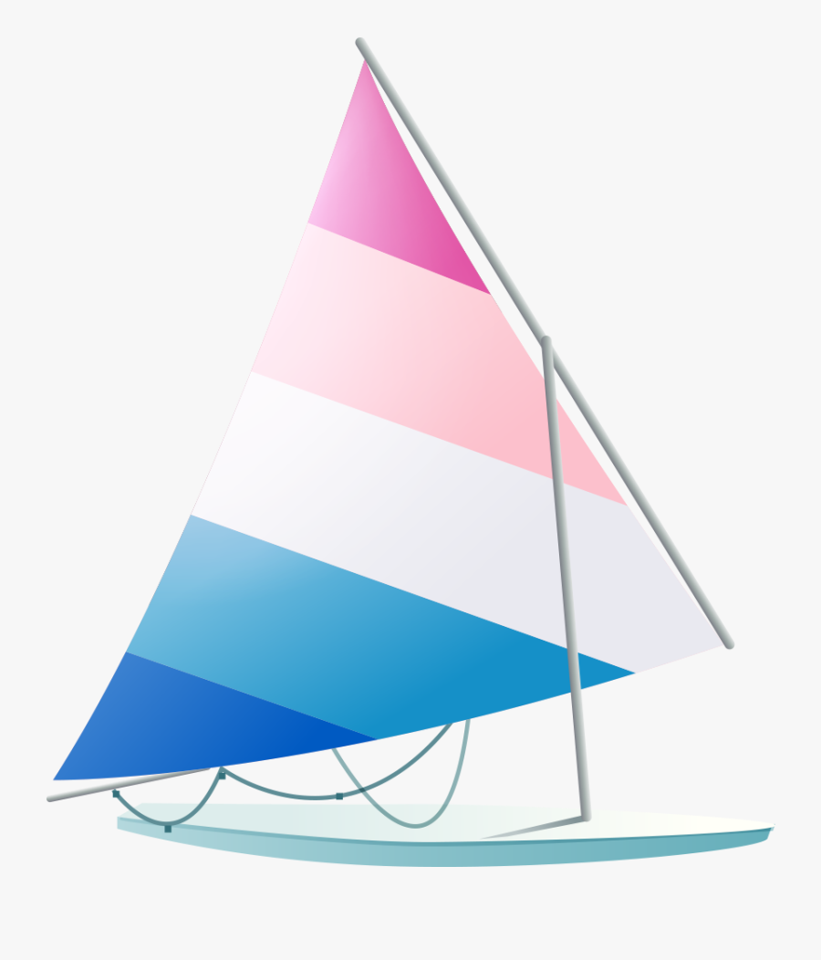 Transparent Free Clipart Sailboats - Vela Barco Png Dibujo, Transparent Clipart