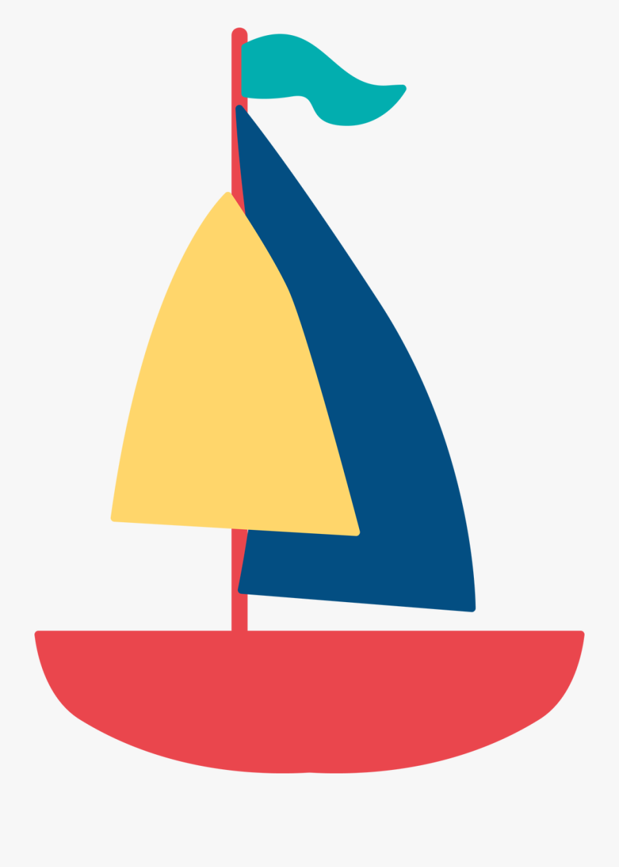 Larger Clipart Sail Boat - Sail, Transparent Clipart