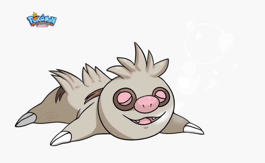 Transparent Machop Png - Slakoth Png, Transparent Clipart