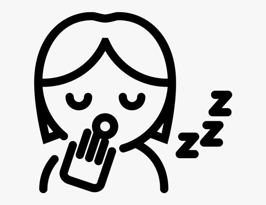 Transparent Person Yawning Clipart, Transparent Clipart