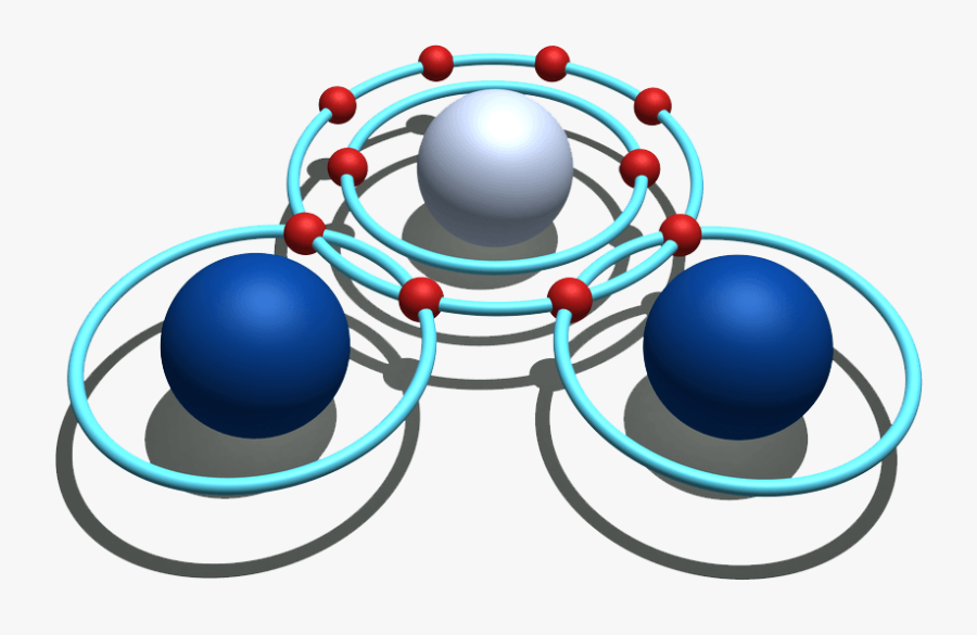 Water Molecule Png - Water Molecule, Transparent Clipart