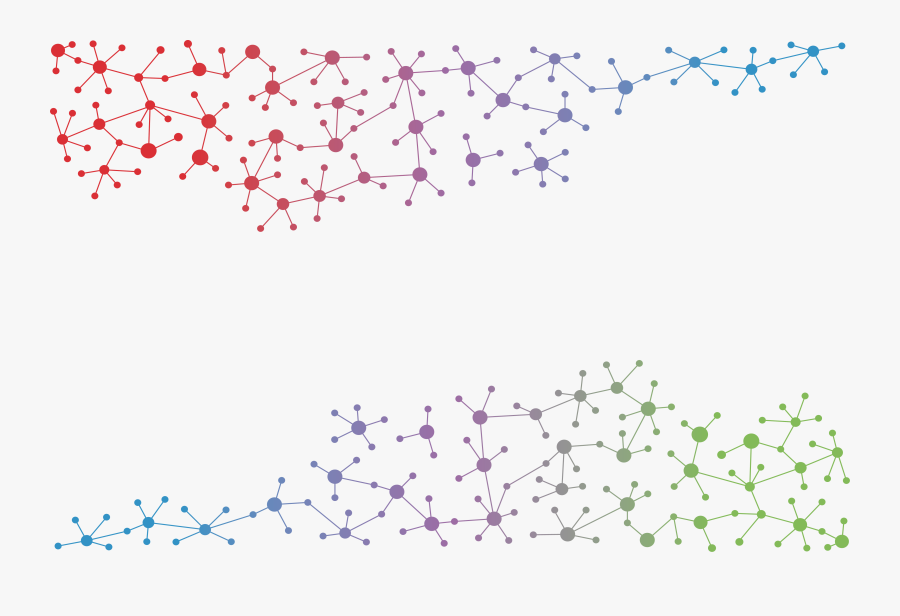 Molecular Structure Png Transparent - Transparent Molecules Line Png, Transparent Clipart