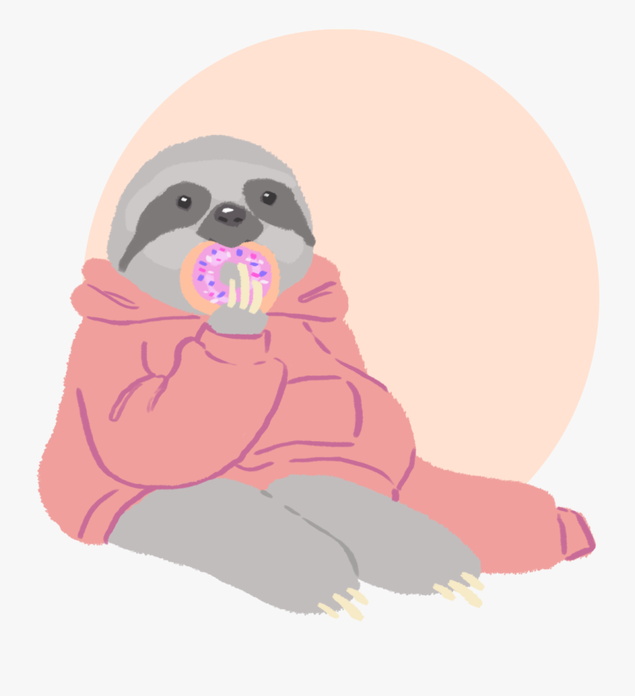 Cute Http Lizzywhimsy Tumblr Com Post How - Cute Sloth Drawing, Transparent Clipart