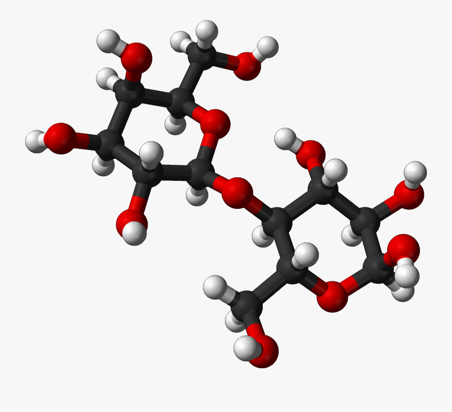 Infamous) Molecules - Lactose Molecule (2400x2081) - Lactose Molecule, Transparent Clipart