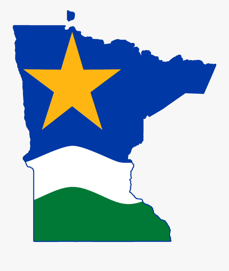 North Star Png - Minnesota State Flag Png, Transparent Clipart
