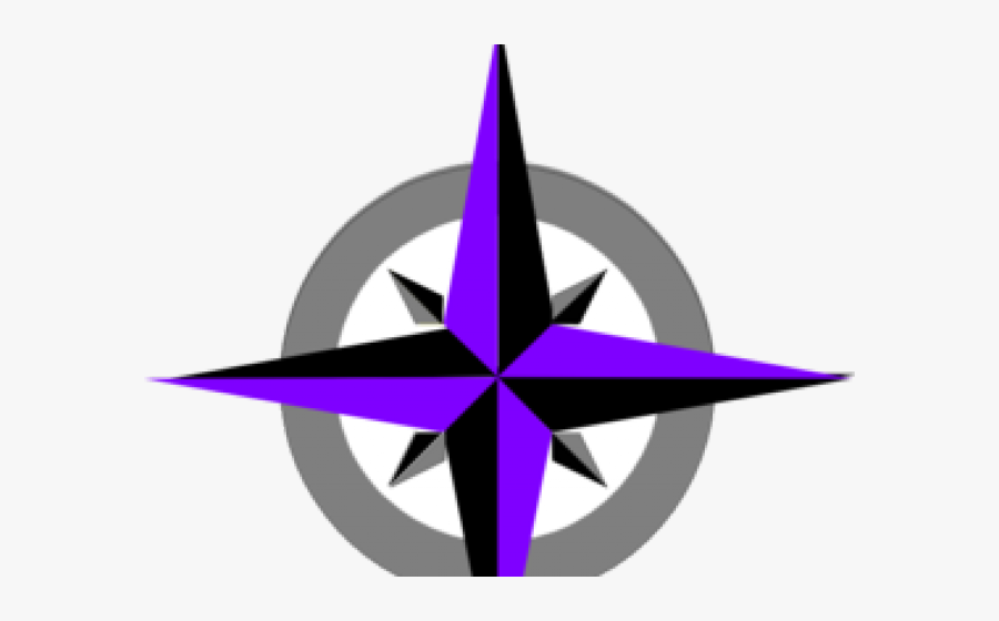 Compass Clipart North Star - North Clipart, Transparent Clipart