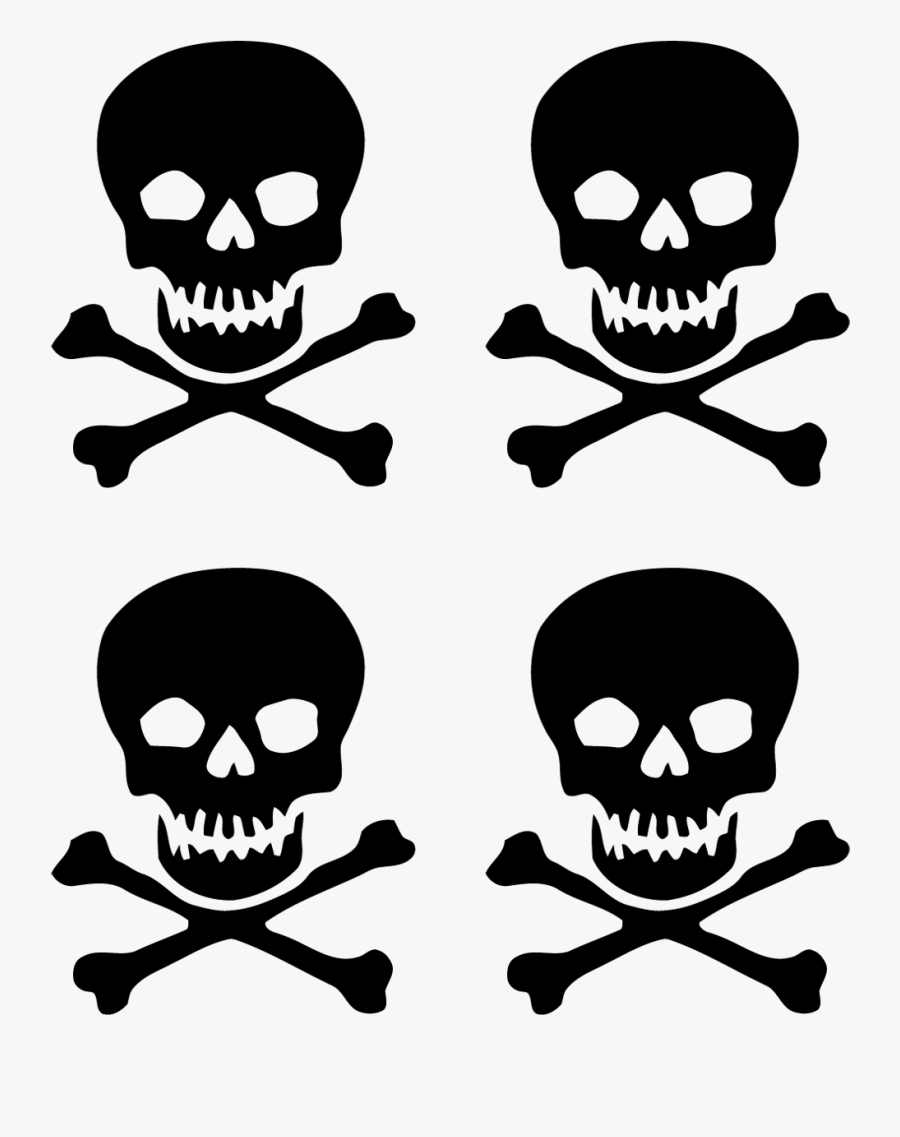 Skull And Crossbones Sticker Wall Decal T-shirt - Poison, Transparent Clipart