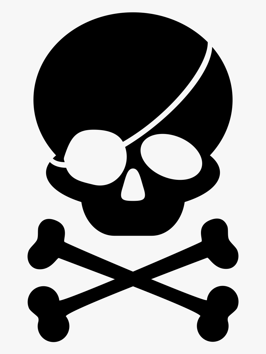 Skull And Crossbones - Envase De Producto Quimico, Transparent Clipart