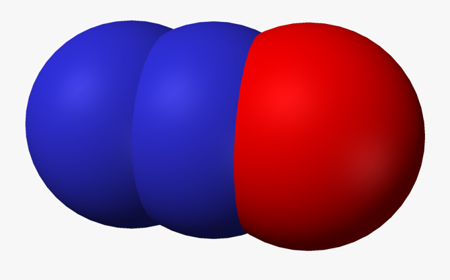 Glue Clipart Inhalant - Nitrous Oxide Space Filling, Transparent Clipart