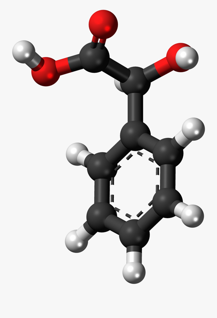 -mandelic Acid Molecule Ball - 1 3 5 Triazine 3d, Transparent Clipart