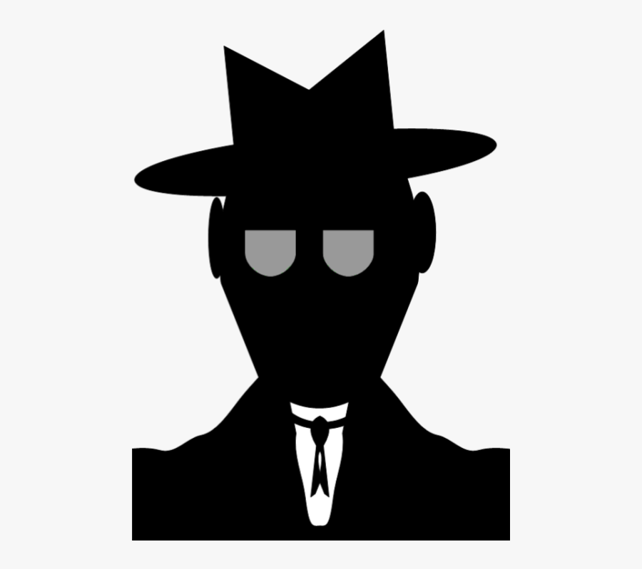 Black Spy Transparent Image - Spy Png, Transparent Clipart