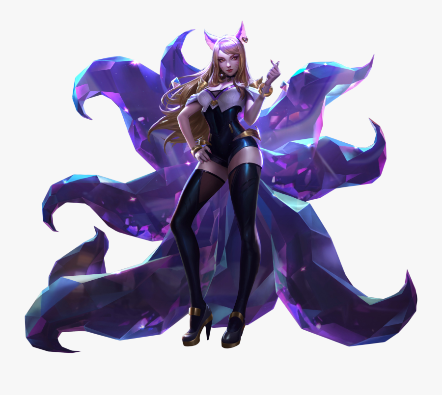 Kd/a Ahri Skin Png Image - Ahri Render, Transparent Clipart