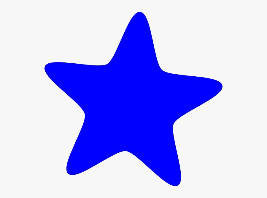 Blue Star Clipart, Transparent Clipart