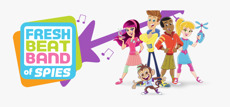 Transparent Totally Spies Png - Imagenes De Fresh Beat Band Of Spies, Transparent Clipart