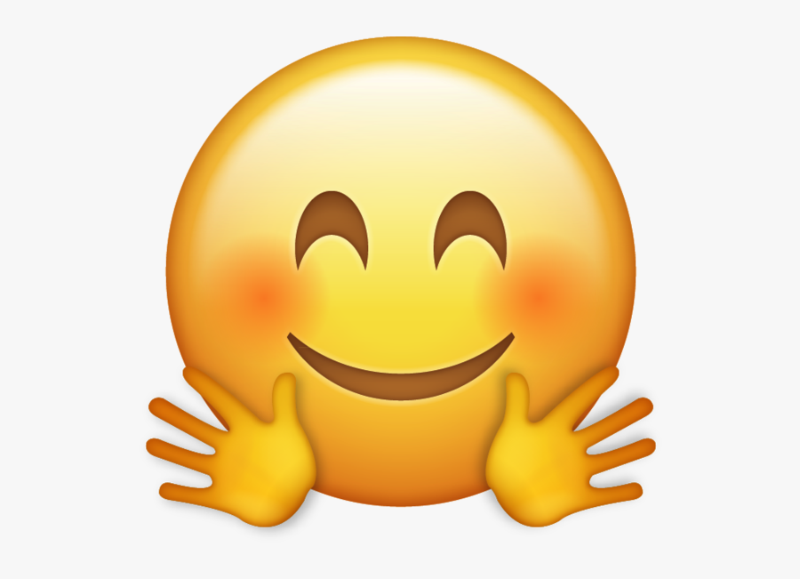 Hugging Emoji , Free Transparent Clipart - ClipartKey