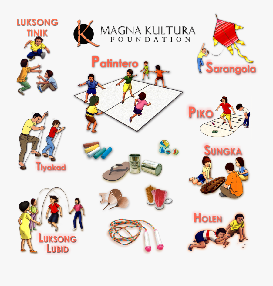 About Magna Kultura S Larong Pinoy Advocacy In The - Larong Pinoy Clipart, Transparent Clipart