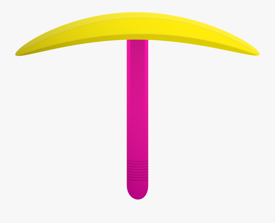 Purple,line,angle - Plastic Pickax, Transparent Clipart