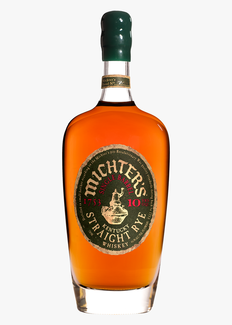 Drinking Clipart Whiskey Drink - Michter's 10 Year Bourbon, Transparent Clipart