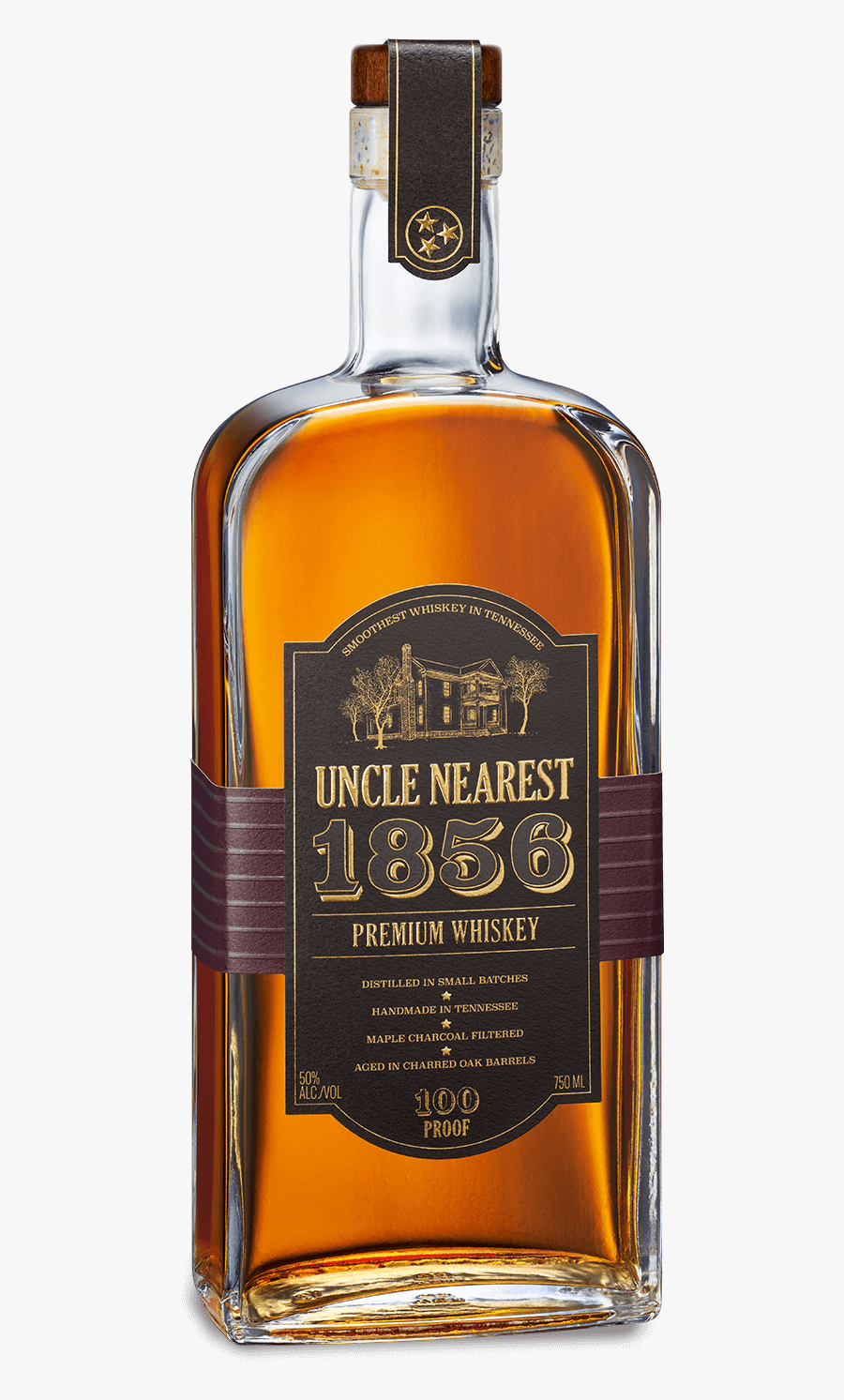 Uncle Nearest Premium Proof - Uncle Nearest Whiskey, Transparent Clipart