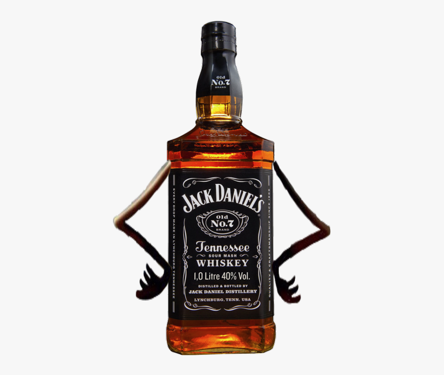 Freetoedit - Jack Daniel's Old No 7 Tennessee Whiskey, Transparent Clipart