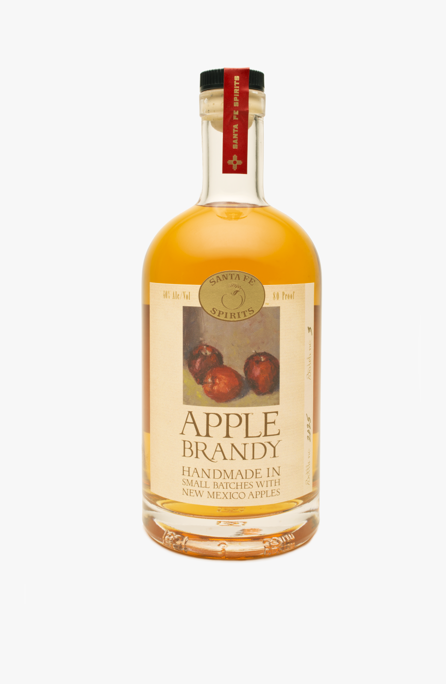 Sfs Apple Brandy Single Bottle Image, Transparent Background - Single Liquor Bottle, Transparent Clipart