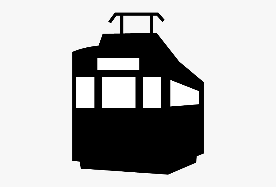 Trolley, Transparent Clipart
