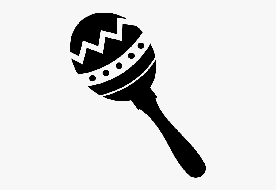 Maraca Rubber Stamp"
 Class="lazyload Lazyload Mirage - Maraca Black And White, Transparent Clipart
