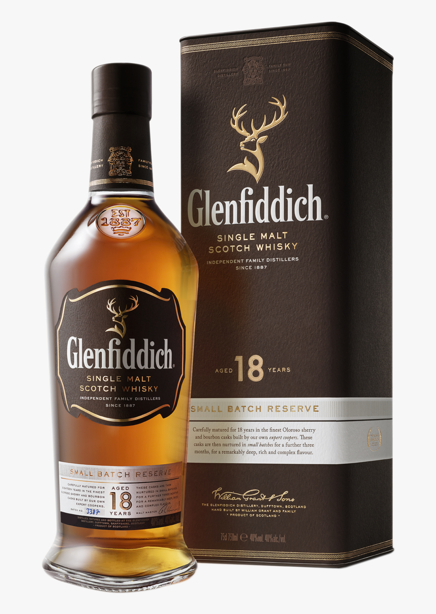 74479 - Glenfiddich 18 Png, Transparent Clipart