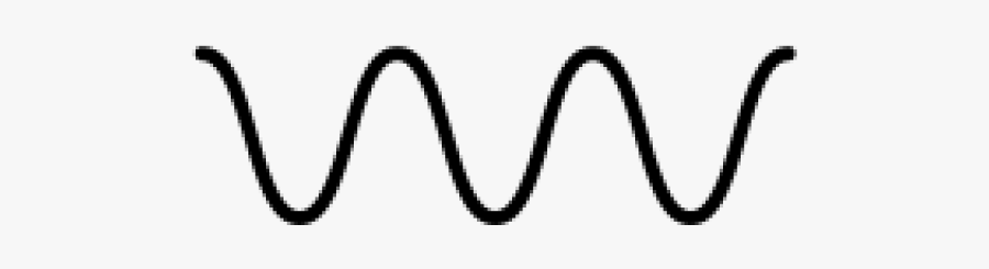 Wavy Line - Line Art, Transparent Clipart