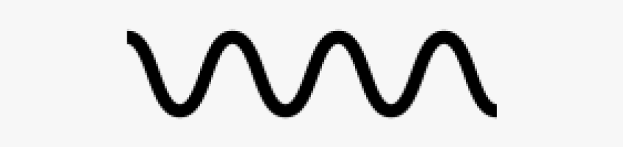 Wavy Line - Line Art, Transparent Clipart