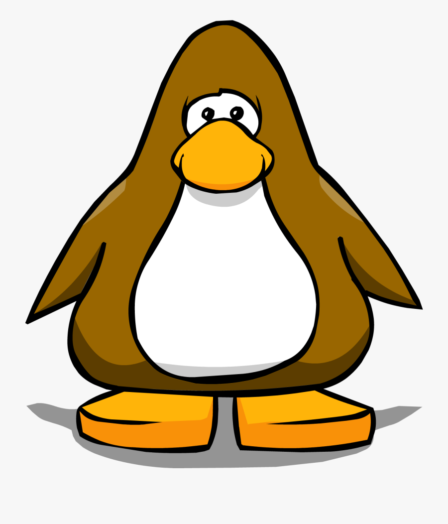 Fort Clipart Club Penguin - Club Penguin Brown Penguin, Transparent Clipart