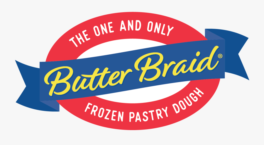 Butter Braid Pastries School - Label, Transparent Clipart
