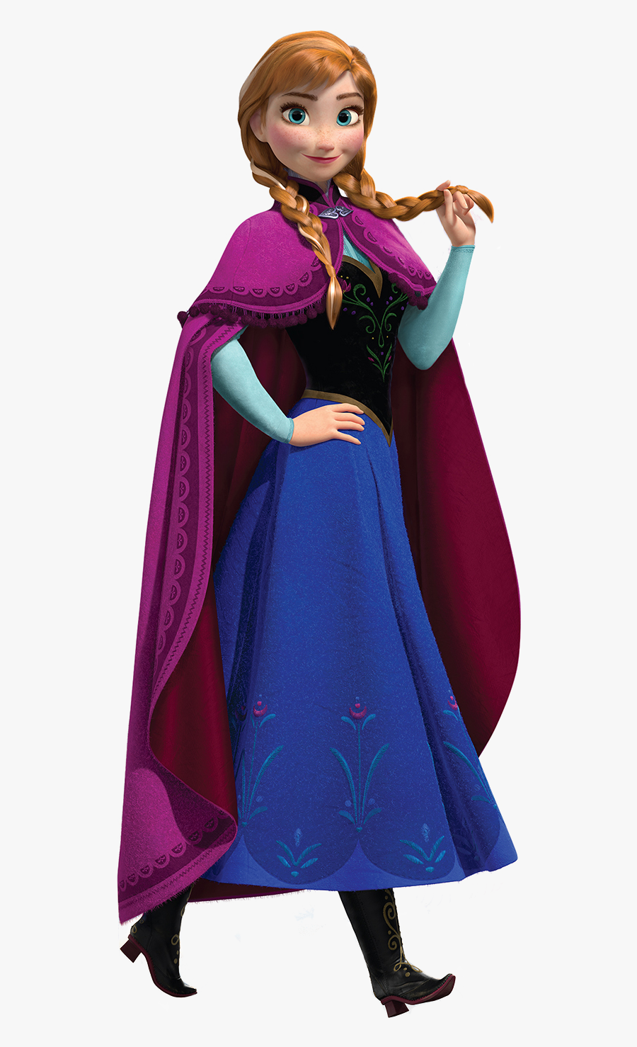 Disney Frozen Clipart Character Images - Anna Frozen, Transparent Clipart