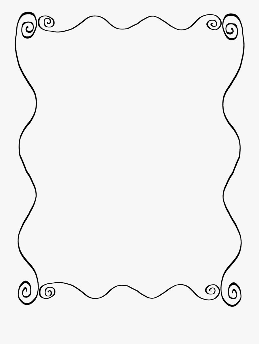 Png Hand Drawn Borders, Transparent Clipart