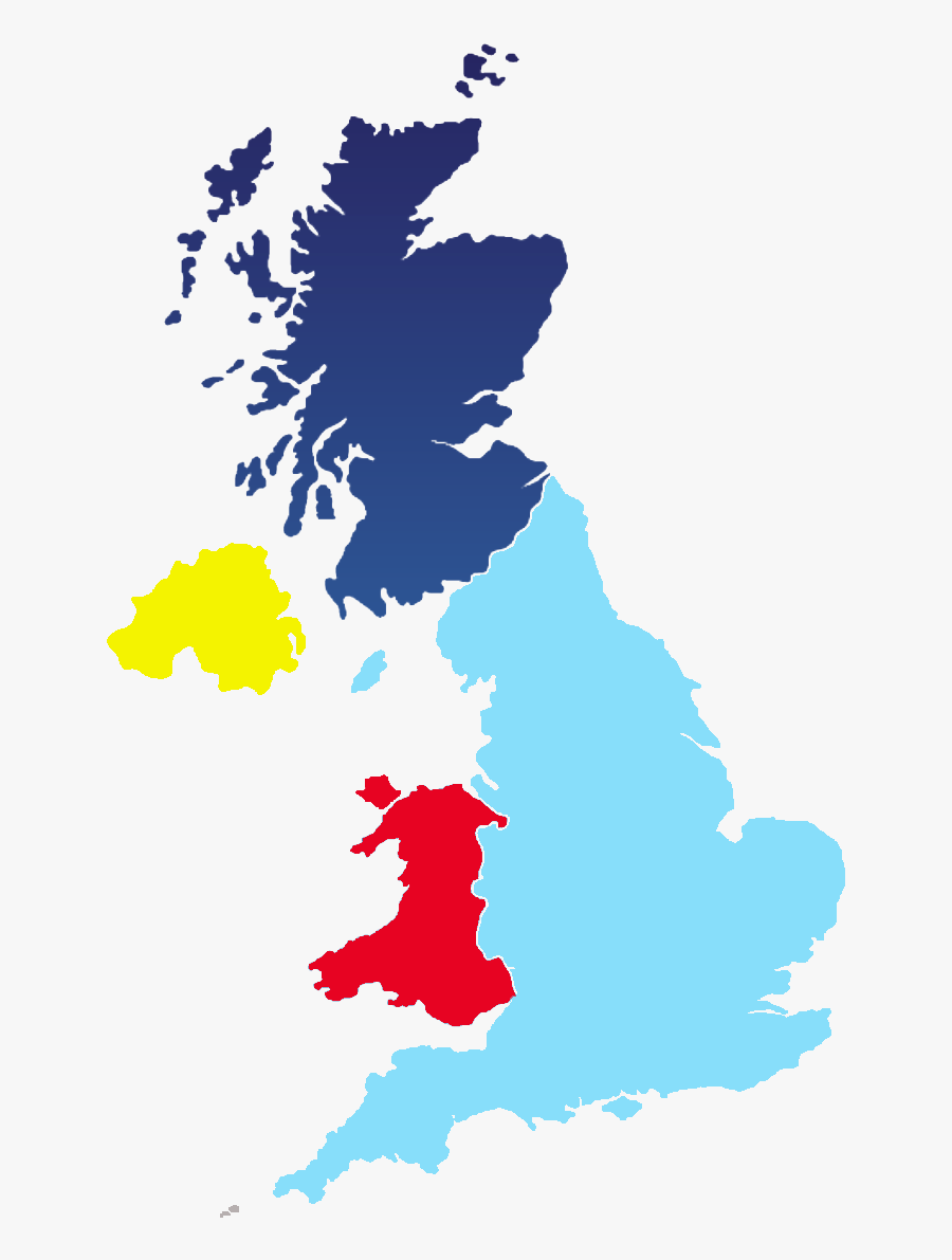 Traffic Areas For Operators Licence Clipart , Png Download - Uk Electricity Distribution Map, Transparent Clipart